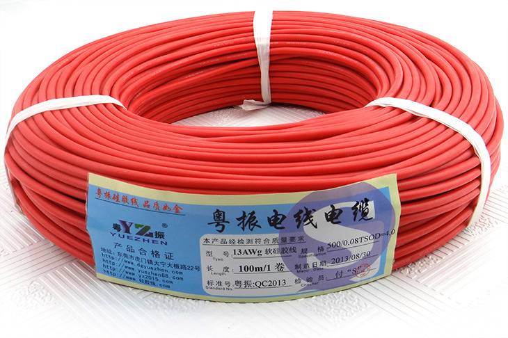 Cable de silicona extra suave 13AWG rojo
