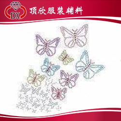 顶欣服饰辅料厂供应 异形烫钻制版 烫画烫图