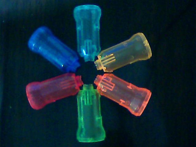 子弹头车充透明塑胶外壳