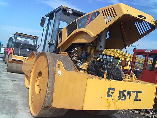 柳工21/24铁三轮压路机柳工光轮压路机