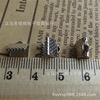 Silver white lock, accessory handmade, 13mm