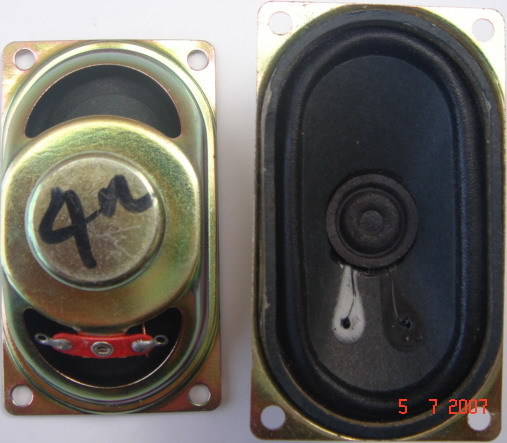 供应5090内磁4欧3瓦8欧3瓦电视机喇叭