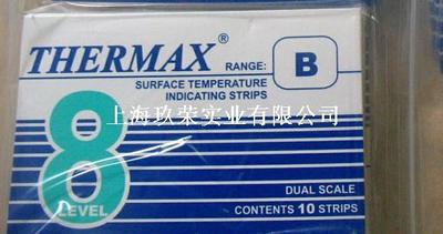 供应8格B型温度试纸 英国TMC热敏试纸 8格B型 促销！|ms