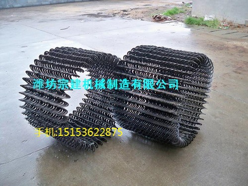 专业生产吸粮机用弹簧绞龙厂家生茶供应无轴弹簧绞龙弹簧料线65Mn