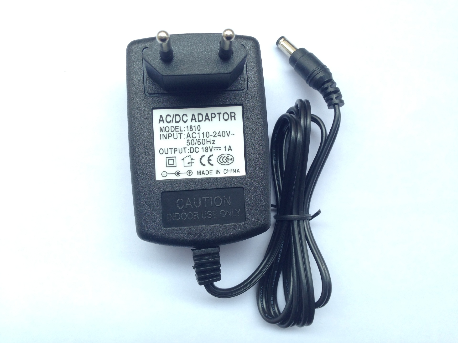 18V1A（1000MA）开关电源适配器 路由器 交换机18W 猫 LED电源