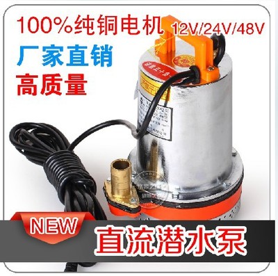 direct deal 24V miniature household direct Submersible pump a storage battery car Water pump Electric vehicle Marine Water pump Pump