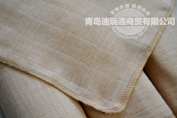 雙層彩棉紗佈手帕 嬰兒紗佈口水巾