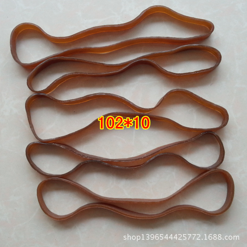 102x10强拉不断橡皮筋 加宽橡皮圈 耐高温无油 橡胶圈 牛皮筋批发