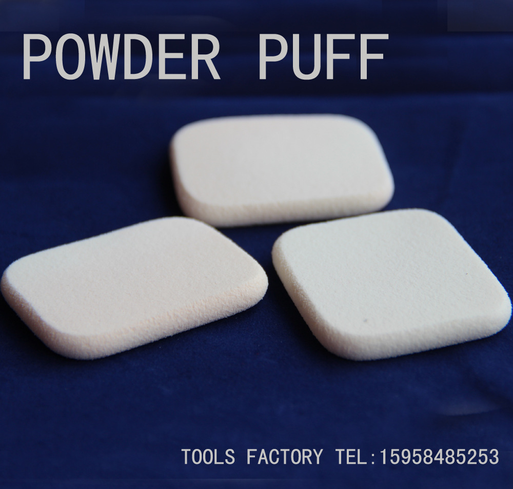 white Exquisite Powder puff Creamy series Powder puff Square Shape Beauty Powder puff Nude make-up Like product Powder puff