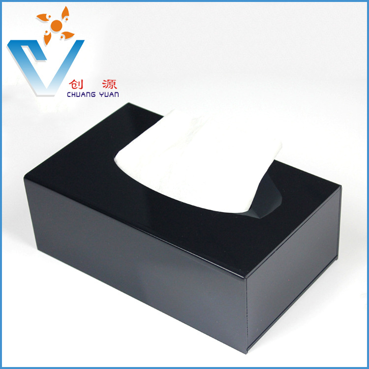 热销推荐高档有机玻璃亚克力盒子长方形 亚克力家居展示盒子批发|ru