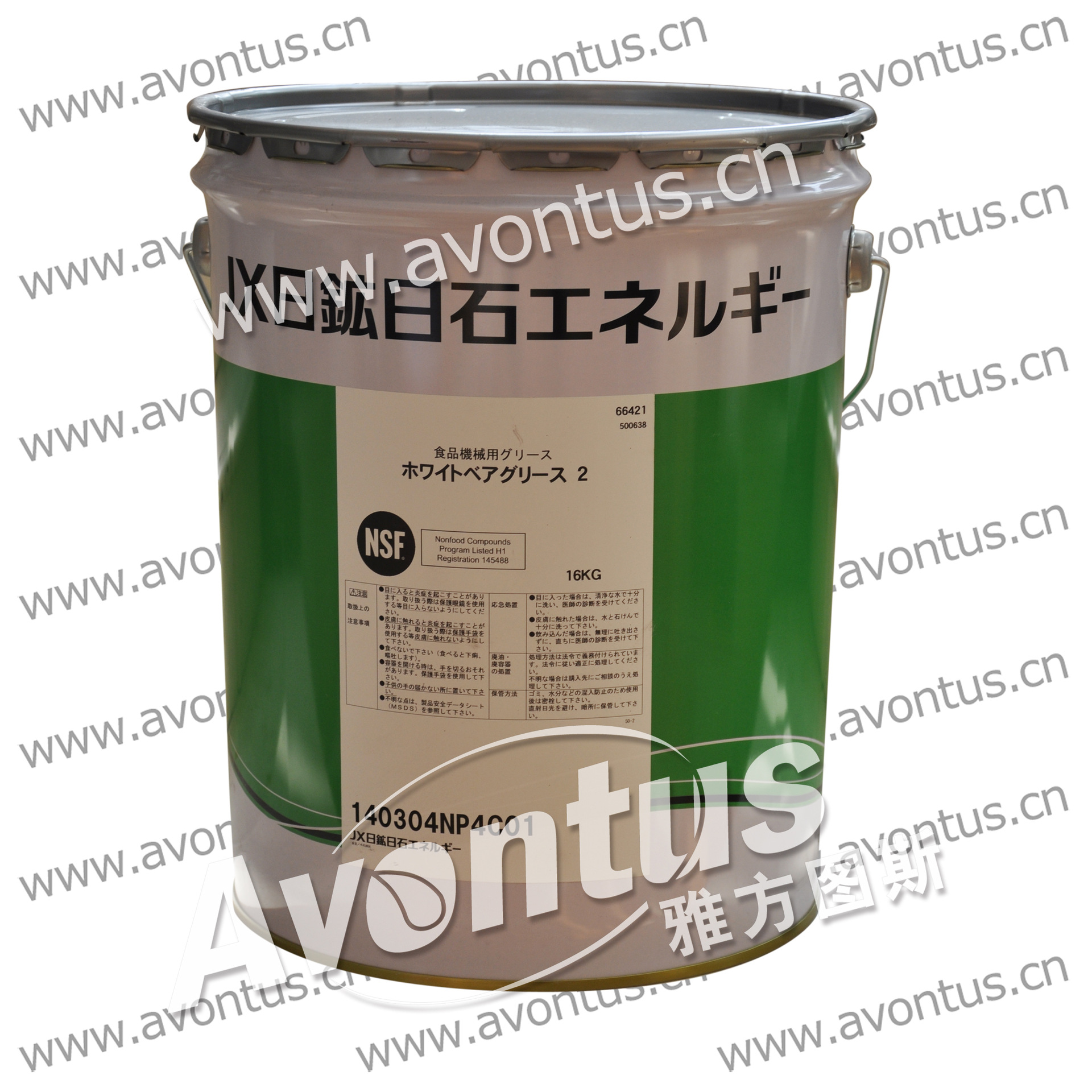 JX 日矿日石 食品机械用润滑脂 WHITEBEAR GREASE 0.1.2