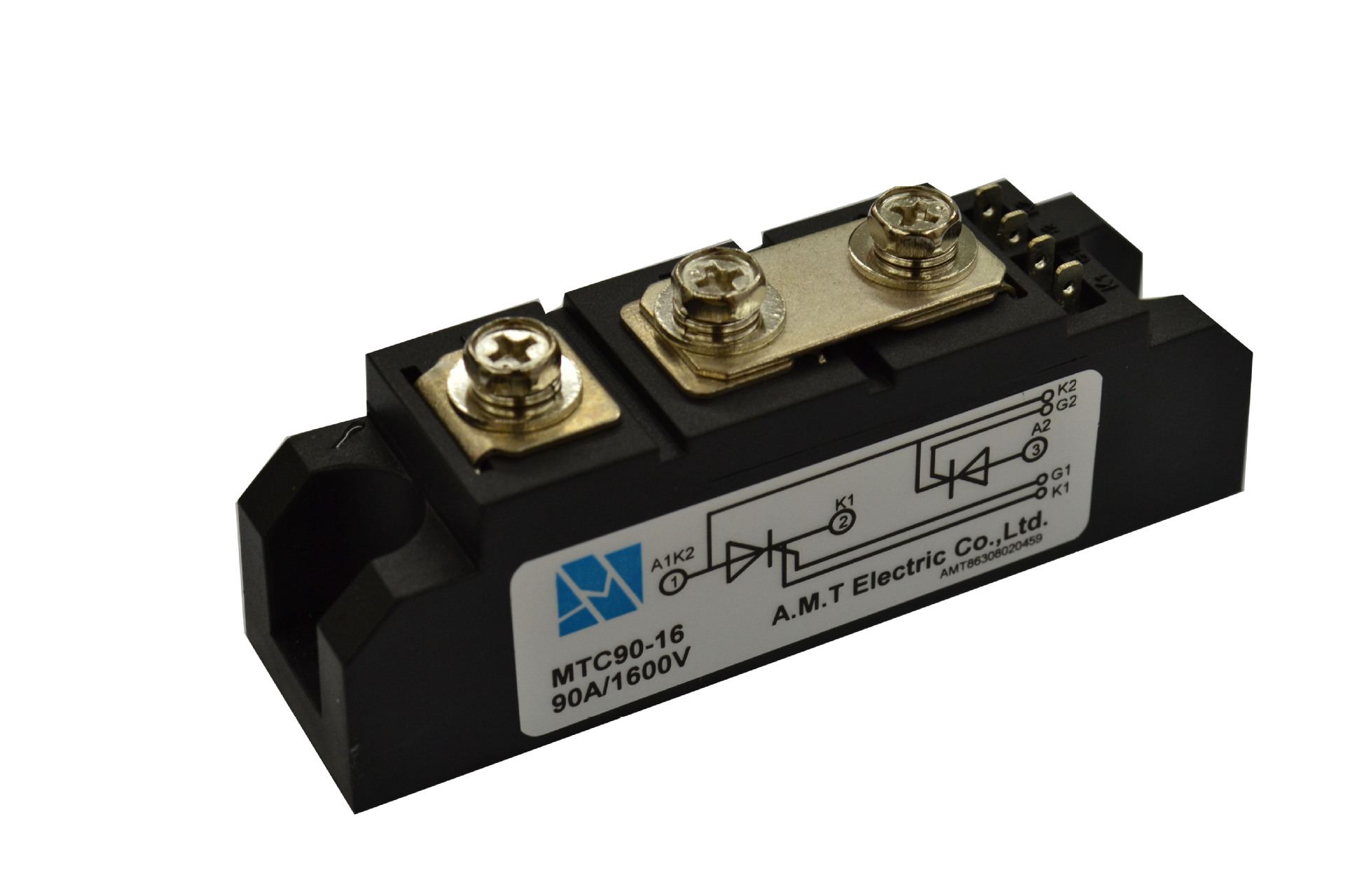供应原装A.M.T普通晶闸管模块，可控硅MTC90A-1600V|ru