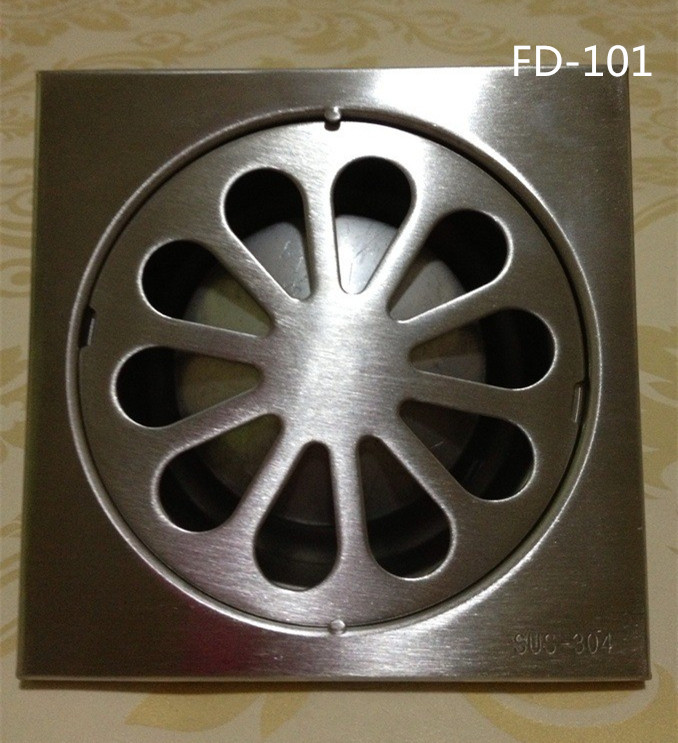 Manufactor supply the floor drain Super thick Water seal Deodorant Stainless steel the floor drain 304 Stainless steel floor drain Engineering Wholesale