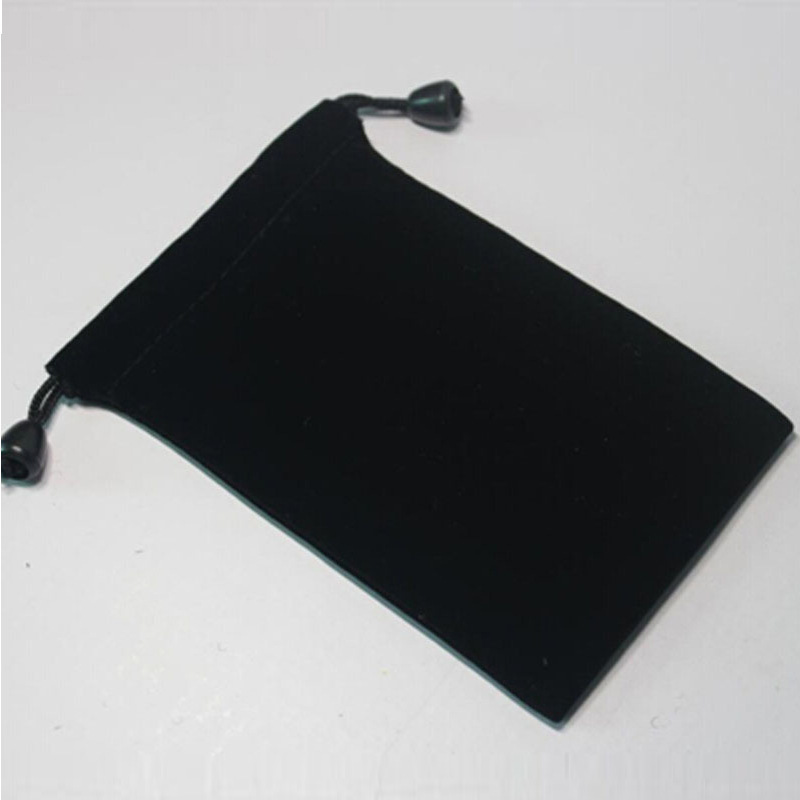 耳机收纳袋加厚绒布袋礼品袋束口手机饰品袋美容仪束口袋 