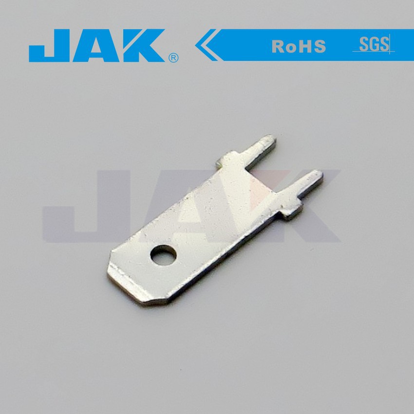 厂家直销热卖6.3加长插片PCB板端用耐高温250加长插片浙江乐清