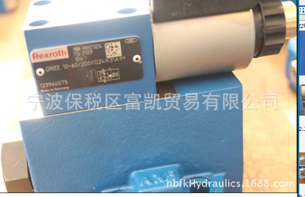 供应DREE10-6X/100YG24K31A1M    R901320205力士乐进口阀