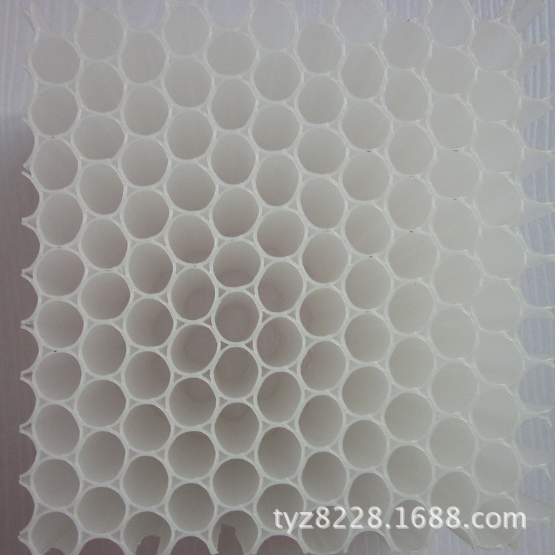 直供聚丙烯型PP塑料蜂窝芯空气净化过滤用净化蜂窝网量大批发