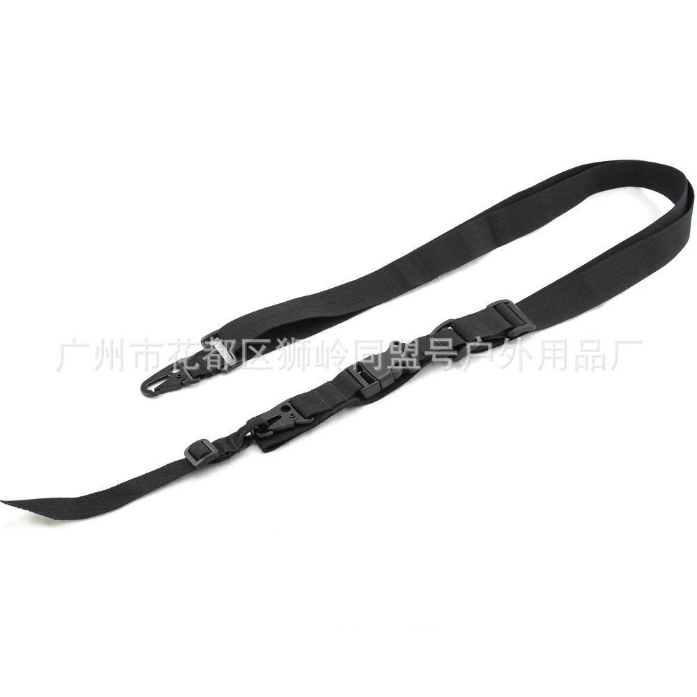 三点式安全绳户外尼龙登山绳 战术背带攀岩吊索安全带消防安全绳