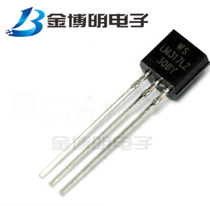厂家直营 LM317 TO-92 铜脚 LM317L 三端可调稳压器 插件LM317LZ