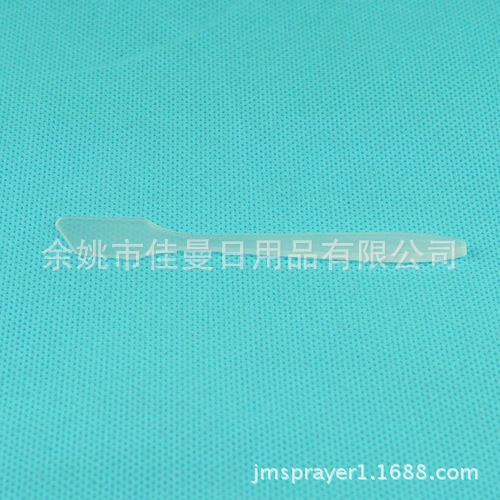 厂家现货白色透明面膜棒,挑棒,小刮勺分装化妆品