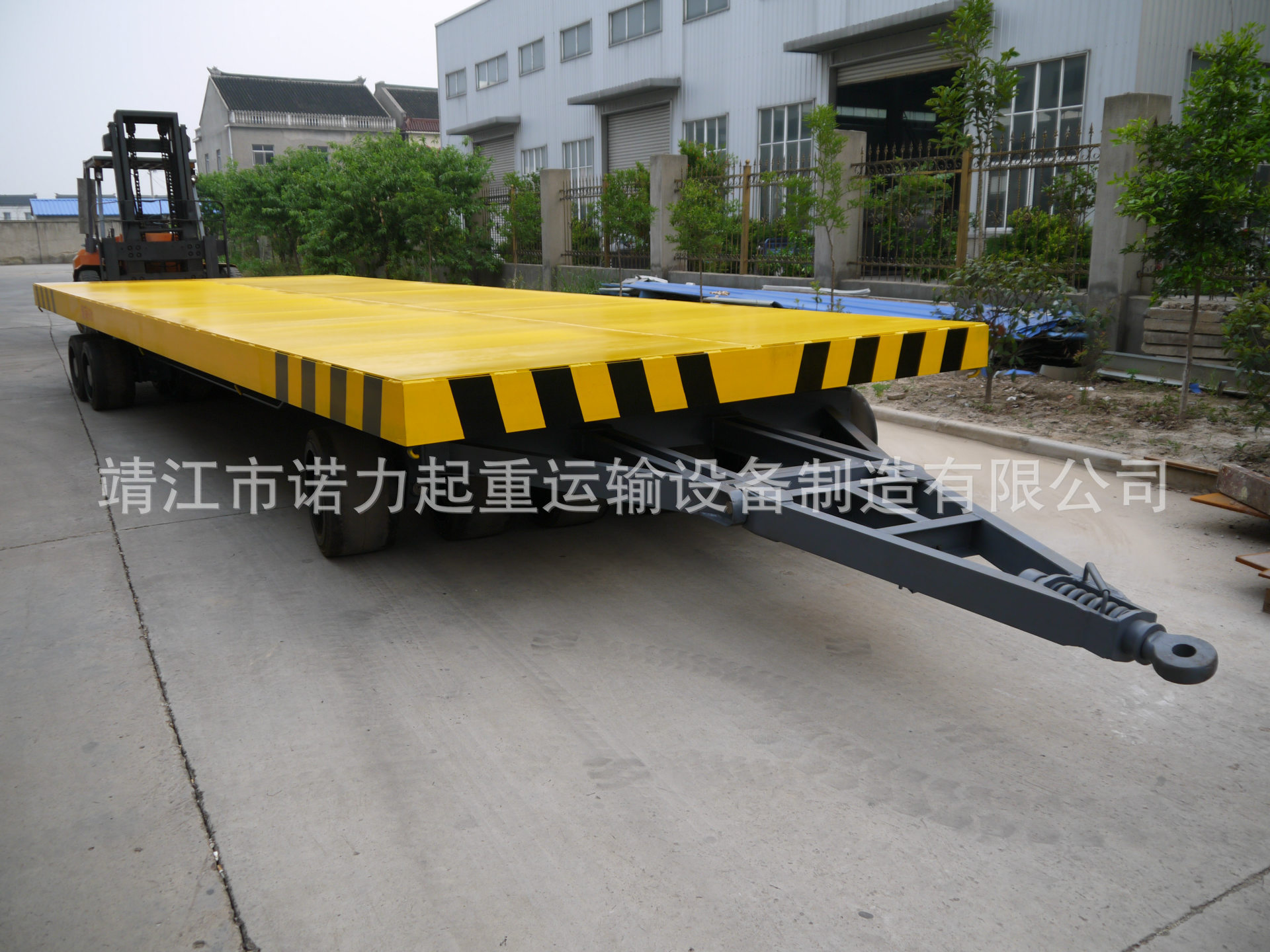 厂家生 产重型平板拖车  移动式拖车 物料货物搬运拖车
