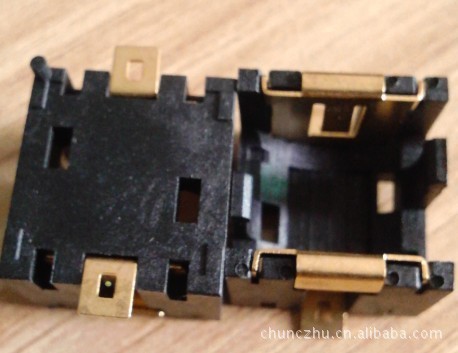 2*AG13  CR1/3N  贴片电池座 两节LR44 SMD BC1/3N-C-SM BS-9SMT