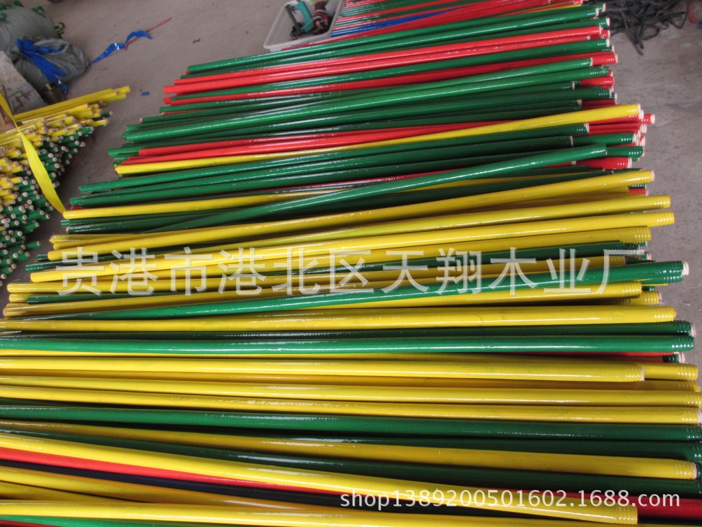 pvc膜包塑掃把柄