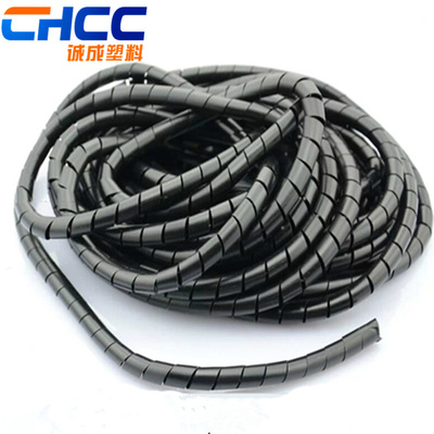 厂家批发:22mm卷式环保绝缘缠绕管结束缠绕管批发定做PE缠绕管