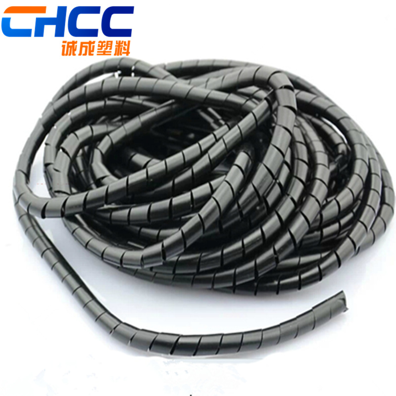 厂家批发：22mm卷式环保绝缘缠绕管结束缠绕管批发定做PE缠绕管