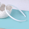 High quality plastic crooked headband with accessories, wholesale, new collection, 0.7cm