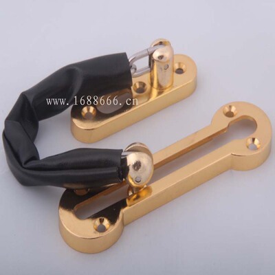 thickening Hotel golden Anti-hotlinking hotel Kirsite Ming Zhuang Safety chain Theft prevention