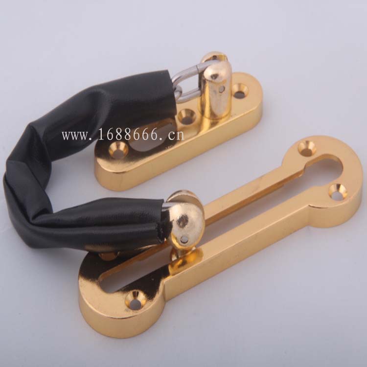 thickening Hotel golden Anti-hotlinking hotel Kirsite Ming Zhuang Safety chain Theft prevention