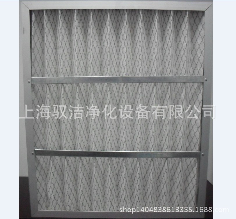 厂家供应：初效板式过滤网、覆网板式过滤器、初效过滤器