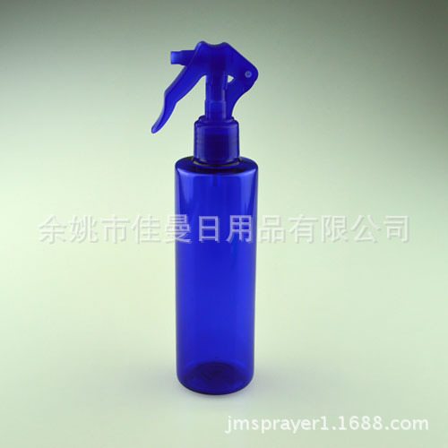pet塑料瓶 250ml平肩蓝色瓶 塑料香水分装瓶 厂家直销瓶子
