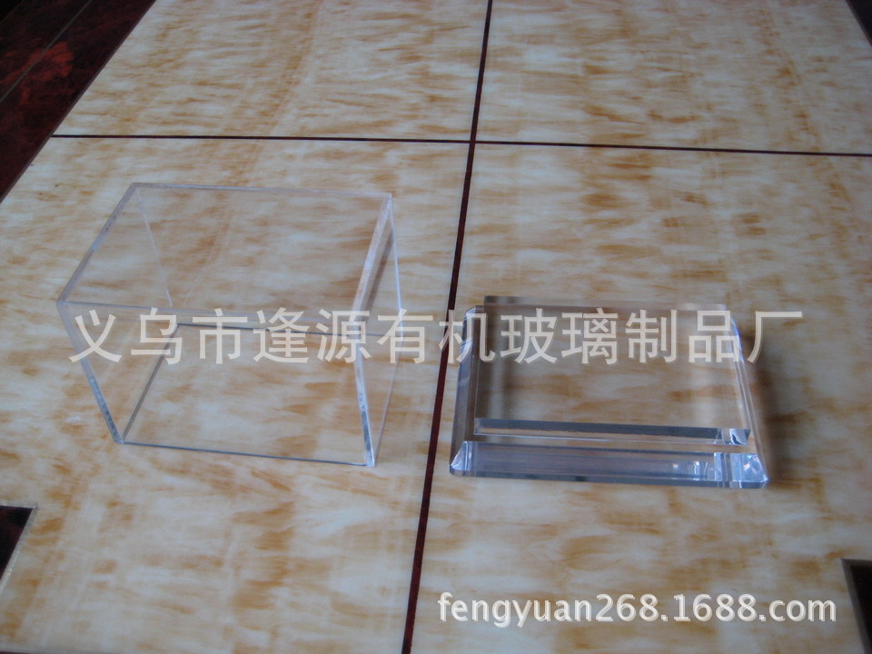 厂家直销化妆品收纳盒子 透明盒子 ps镜ps透明板