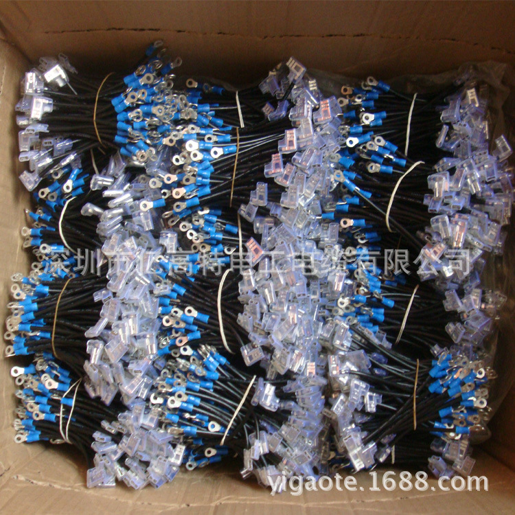 UL1015 14AWG加工RV-4端子连接线加工