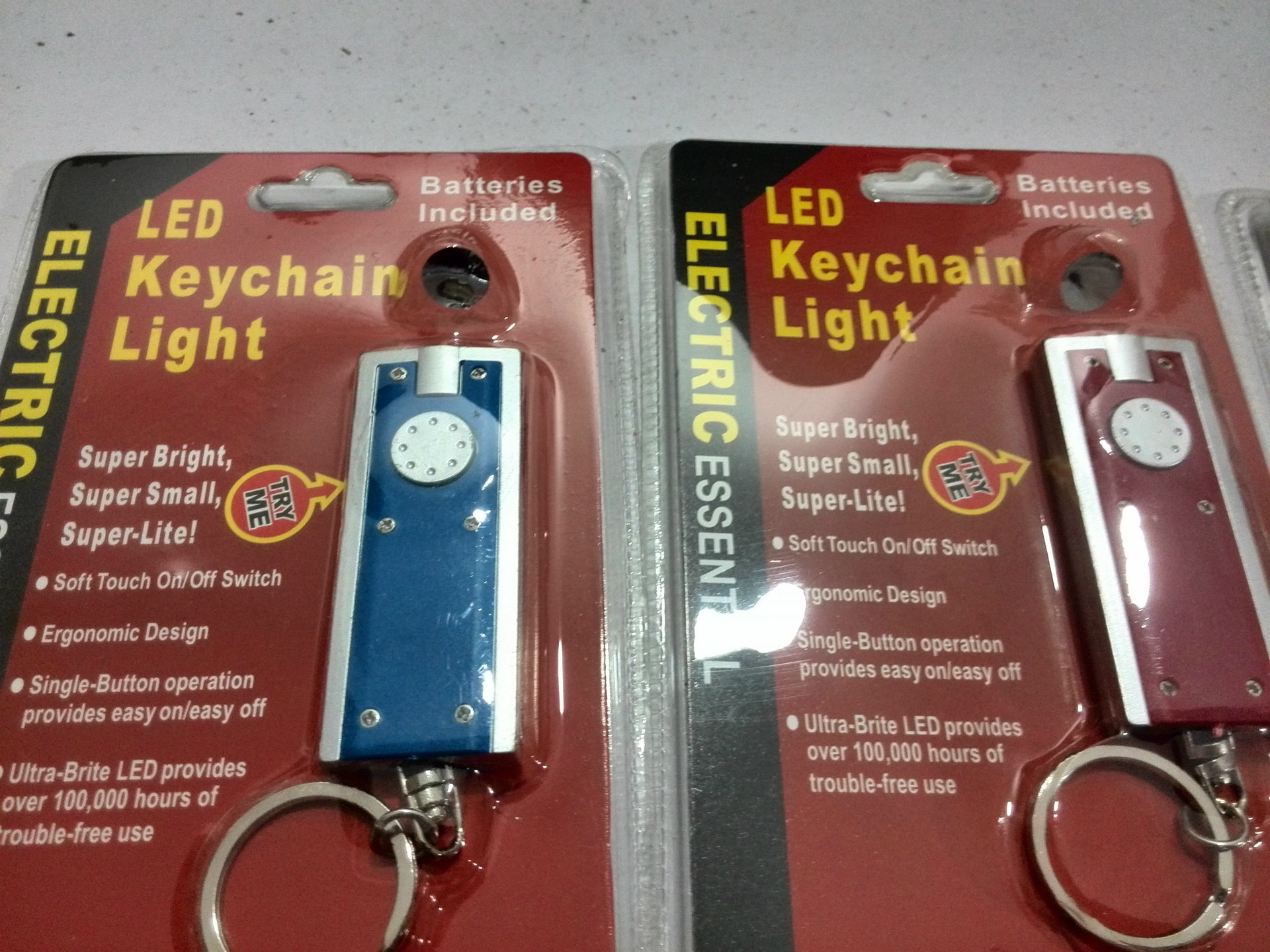 俄罗斯方块促销礼品LED塑料钥匙扣灯 小礼品灯