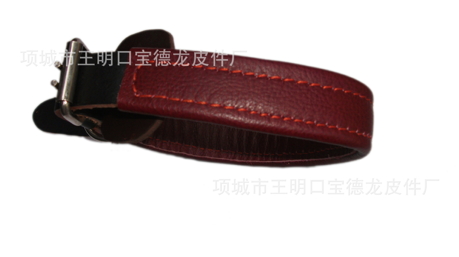 宝德龙皮件生产纯牛皮宠物用品-狗狗脖套,牵绳,胸背
