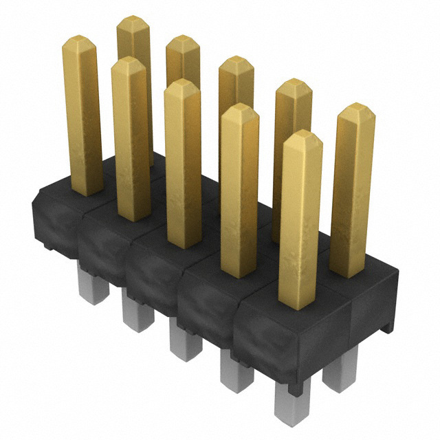 现货SAMTEC/申泰TSW-105-07-T-D针座公插针2.54mm10p原装正品