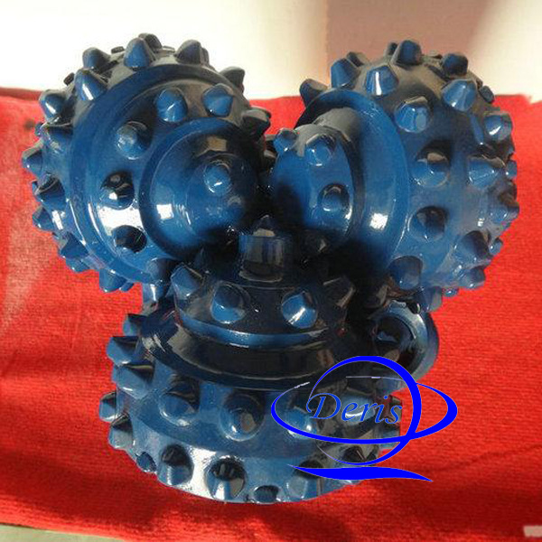 iadc 517 金属密封浮动动轴承你耐磨9寸半锥形齿水井三牙轮钻头