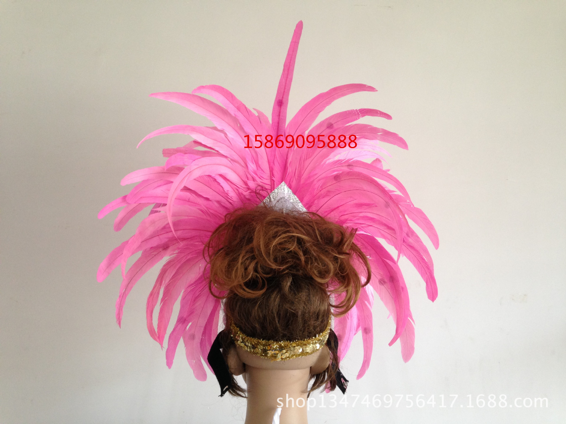 演出羽毛裝飾服裝