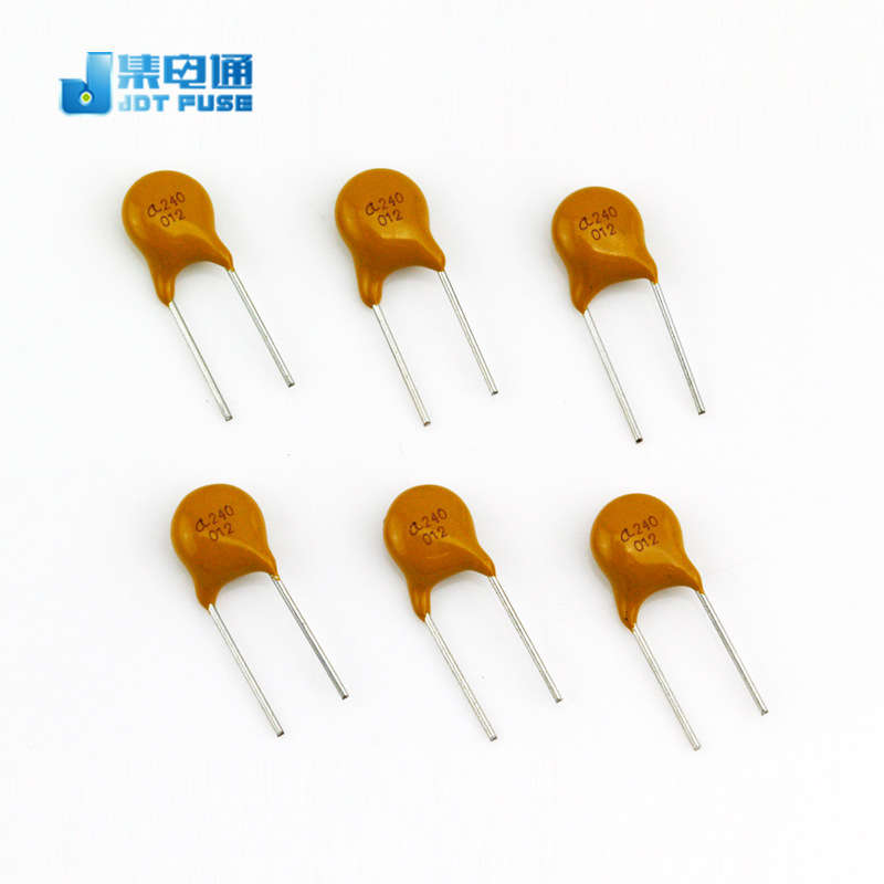 集电通A240-008 自恢复保险丝80MA 240V PPTC 直插DIP保险丝