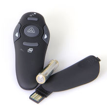 廠家直銷2.4G無線激光翻頁筆 USB簡報器 PPT演示器 一體式 遙控筆