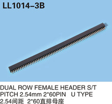 2.54mm 2*60 ĸ/ֱĸ/ĸ/FEMALE HEADER