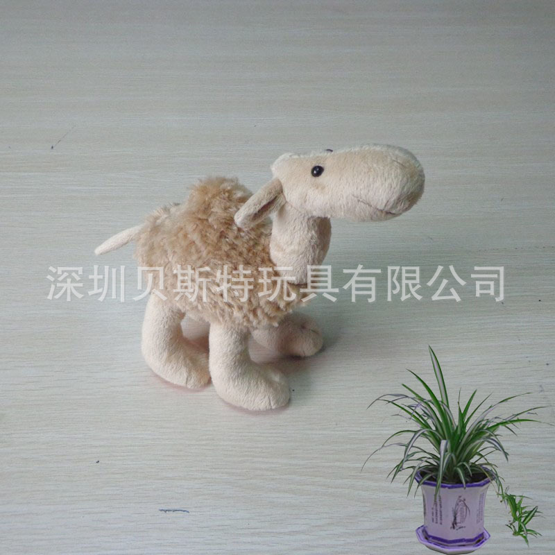 杏色沙漠駱駝公仔 (6)