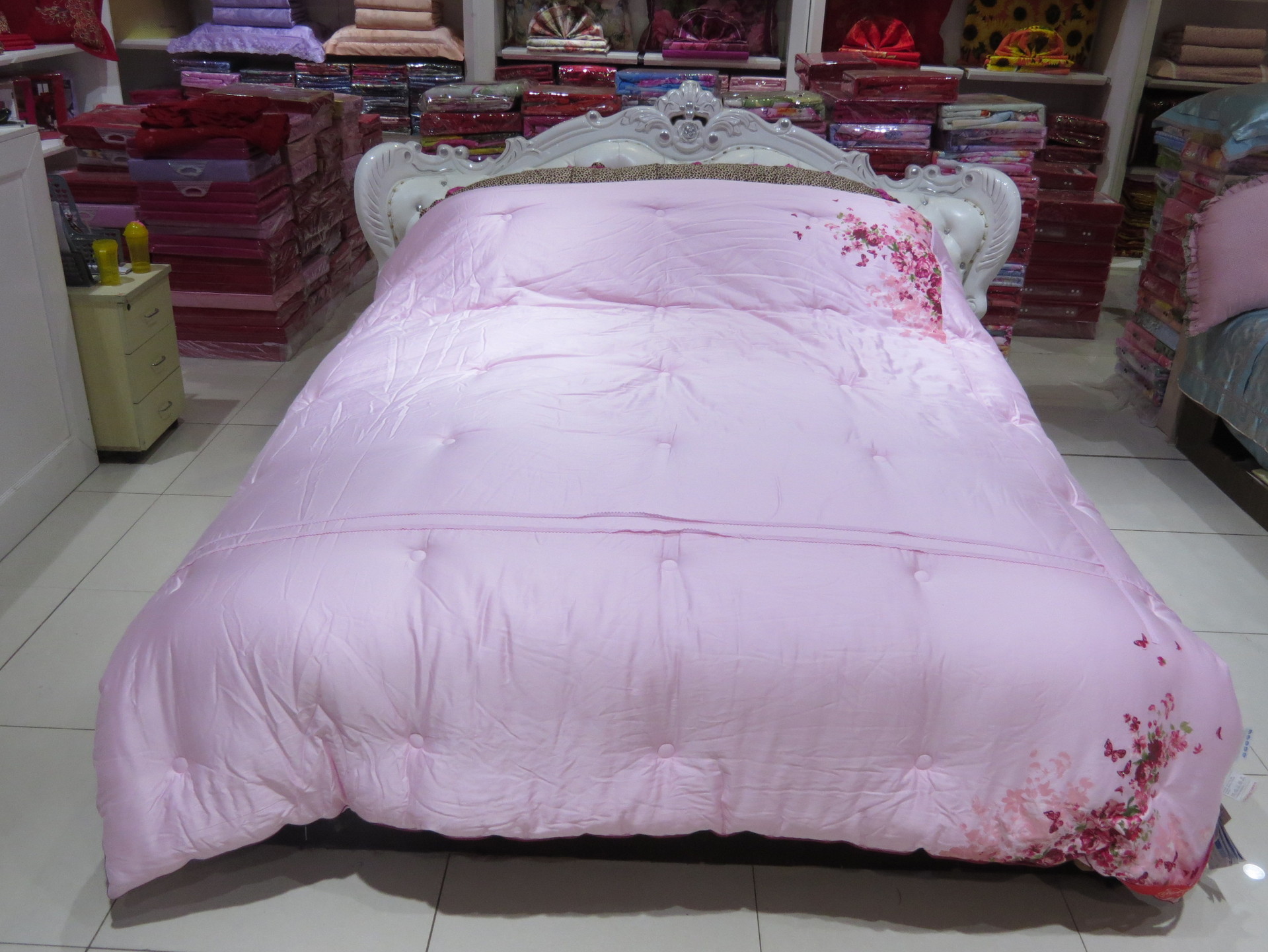 莫代爾印花蠶絲被