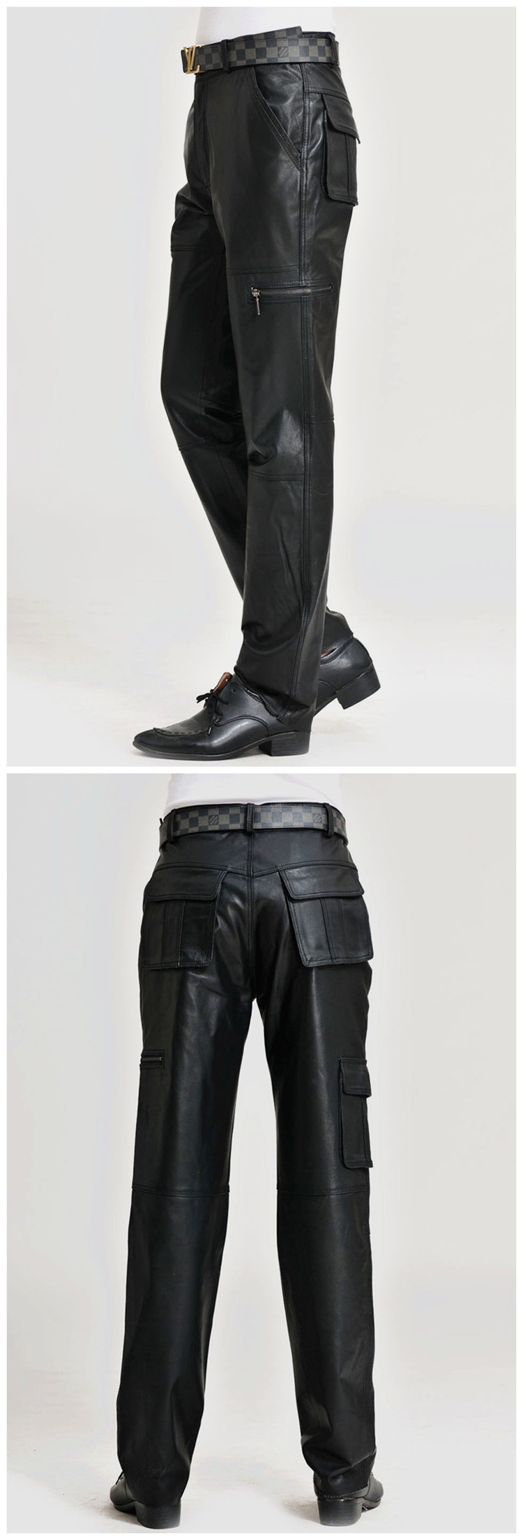 Pantalon cuir homme 2ULP - Ref 1491849 Image 10