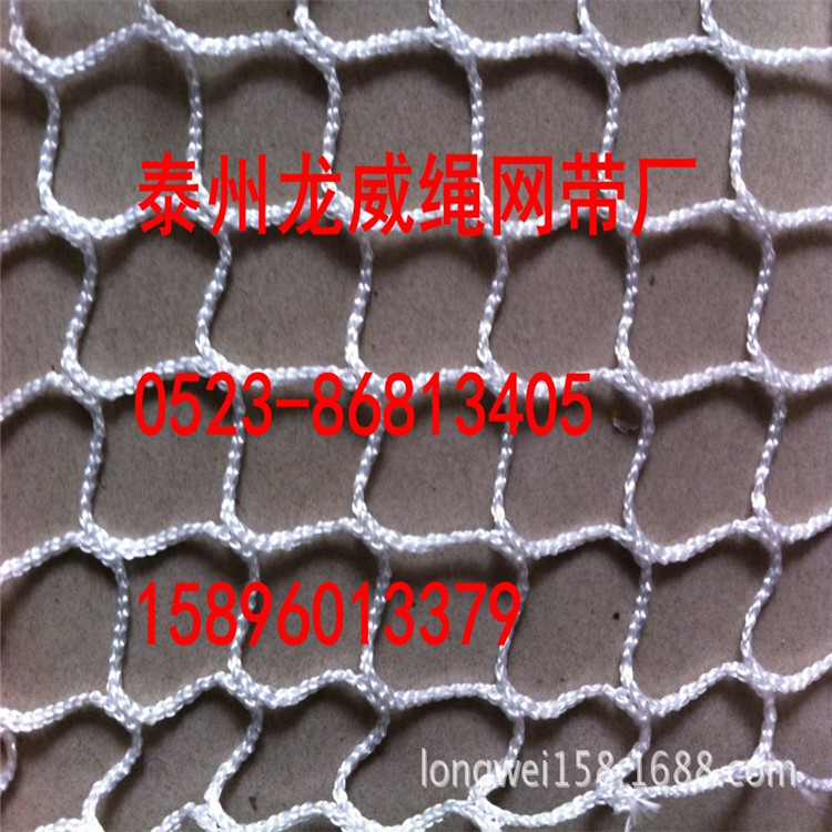 无节网 安全网防护网 攀爬网高强涤纶织带网