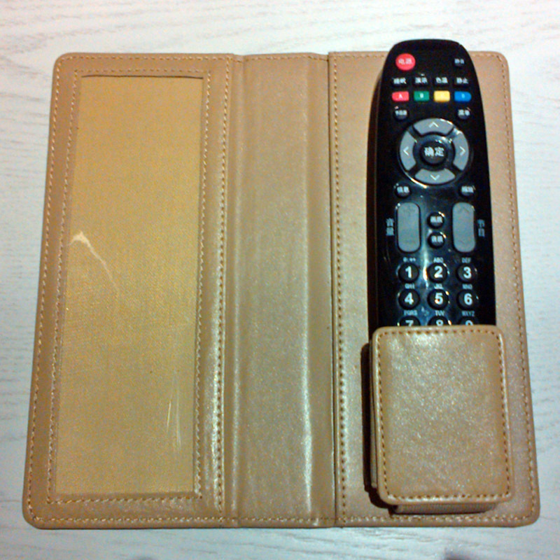 荐 酒店宾馆客房遥控器皮套 酒店皮具用品 酒店皮具定做|ms