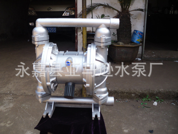 铝合金气动隔膜泵 QBK－50铝合金配F46全套 工程气动隔膜泵